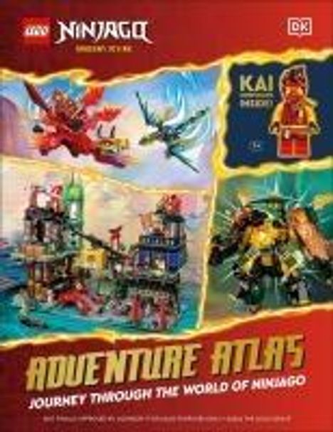 Dk: LEGO Ninjago Dragons Rising Adventure Atlas, Buch