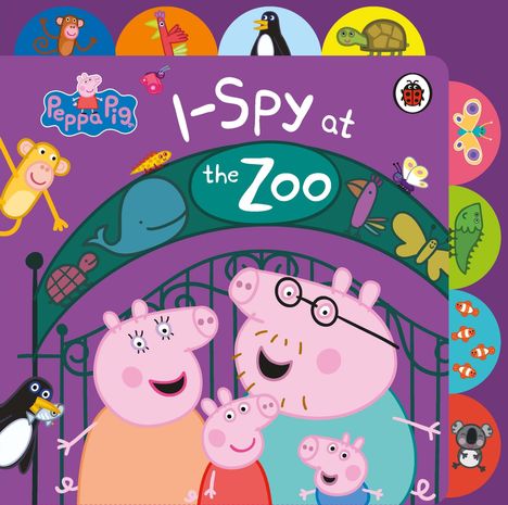 Pig Peppa: Peppa Pig: I Spy at the Zoo, Buch