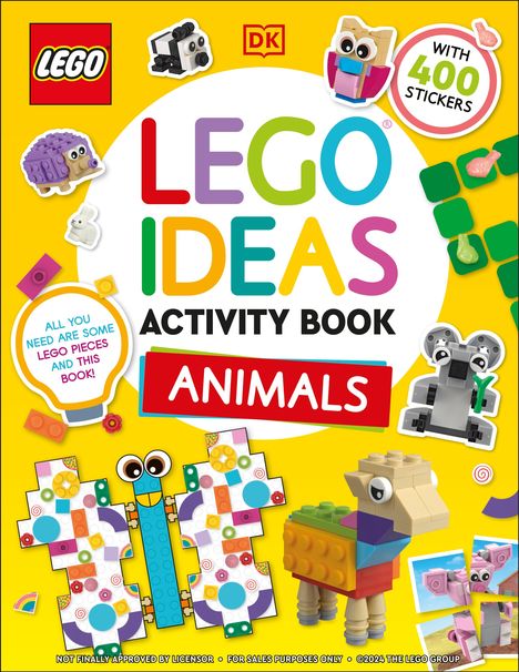 Dk: LEGO Ideas Activity Book Animals, Buch