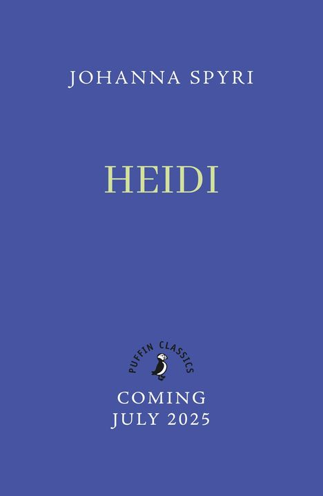 Johanna Spyri: Heidi, Buch