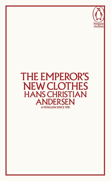 Hans Christian Andersen: The Emperor's New Clothes, Buch