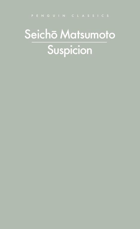 Seicho Matsumoto: Suspicion, Buch