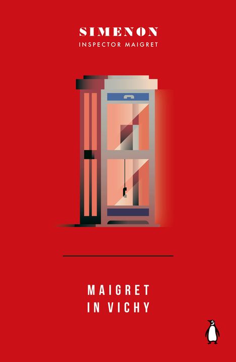Georges Simenon: Maigret in Vichy, Buch