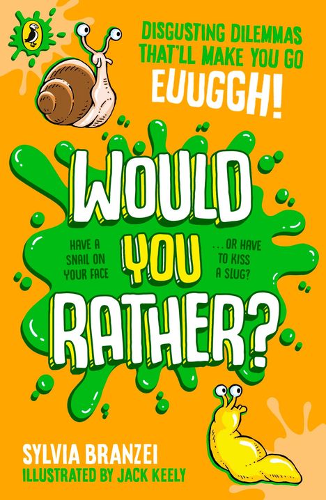 Sylvia Branzei: Would You Rather?, Buch
