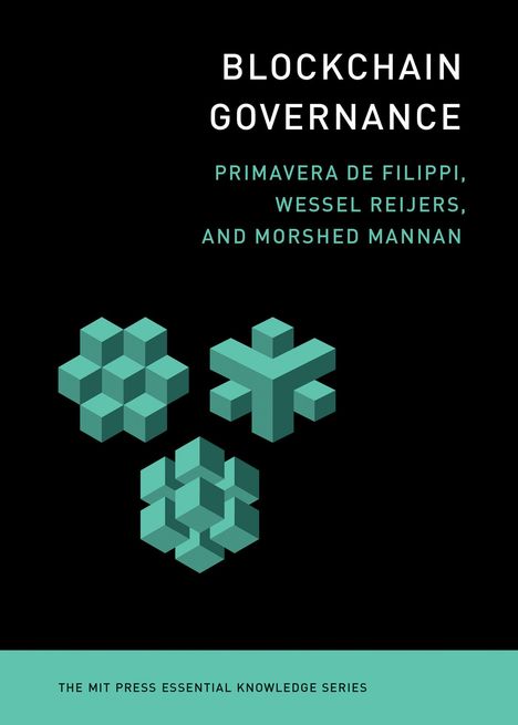 Primavera De Filippi: Blockchain Governance, Buch