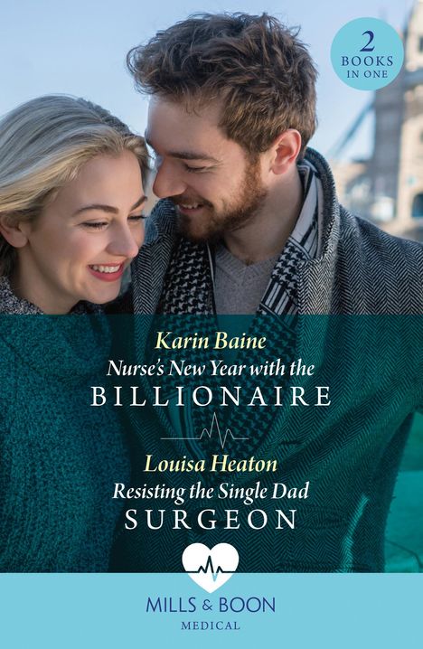 Karin Baine: Nurse's New Year With The Billionaire / Resisting The Single Dad Surgeon, Buch