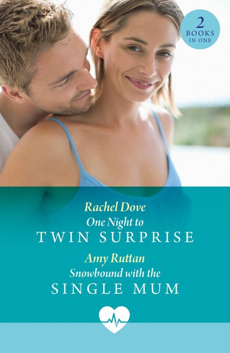 Amy Ruttan: One Night To Twin Surprise / Snowbound With The Single Mum, Buch