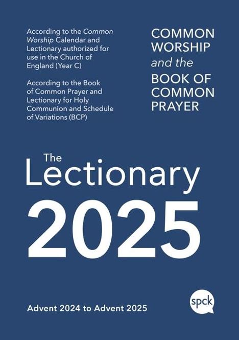 Spck: Common Worship Lectionary 2025, Buch