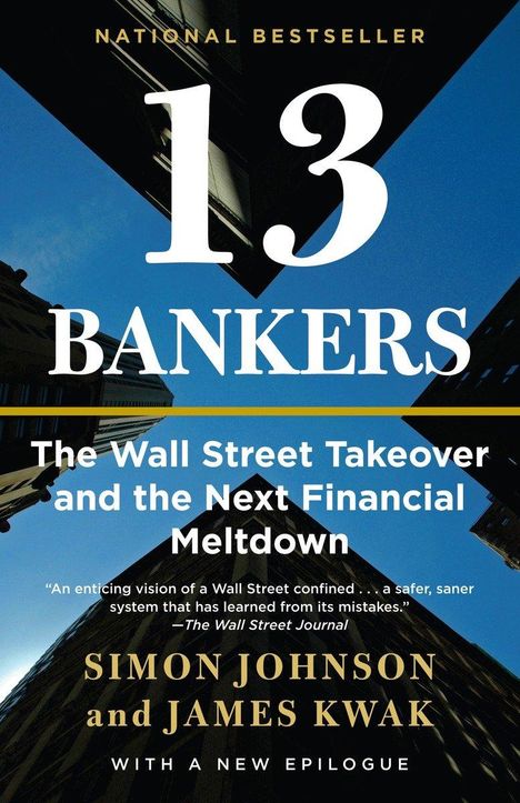 Simon Johnson: 13 Bankers, Buch