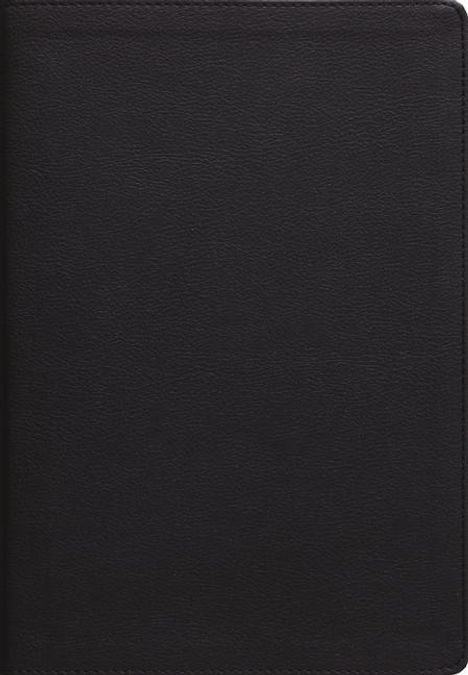 Zondervan: Esv, Thompson Chain-Reference Bible, Large Print, Leathersoft, Black, Red Letter, Thumb Indexed, Buch