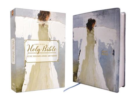 Zondervan: Amplified Holy Bible, Anne Neilson Angel Art Series, Leathersoft, Blue, Buch