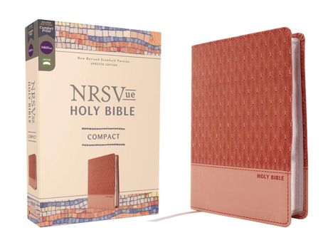 Zondervan: Nrsvue, Holy Bible, Compact, Leathersoft, Peach, Comfort Print, Buch