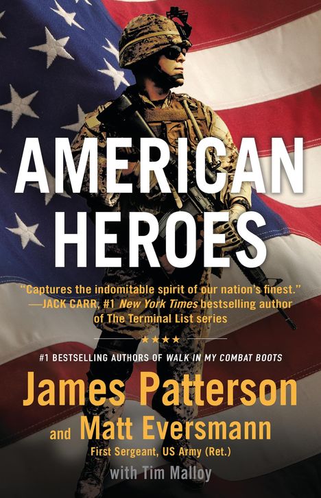 James Patterson: American Heroes, Buch