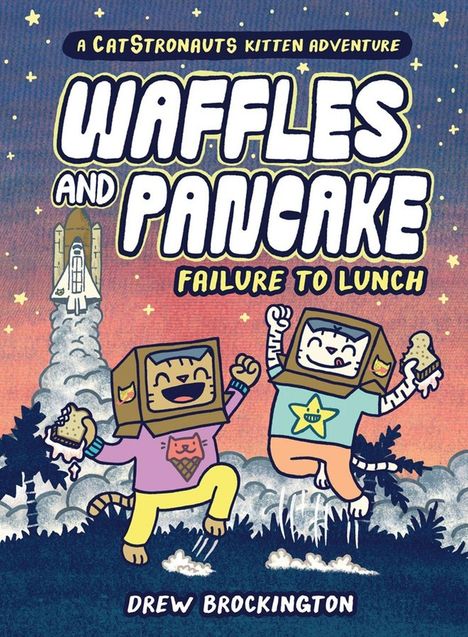 Drew Brockington: Waffles and Pancake: Failure to Lunch (A Graphic Novel), Buch