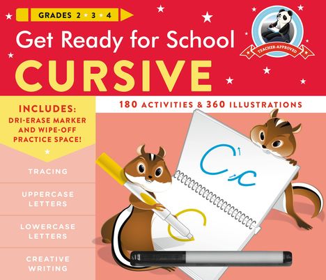 Heather Stella: Get Ready for School: Cursive, Buch