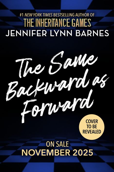Jennifer Lynn Barnes: The Same Backward as Forward, Buch