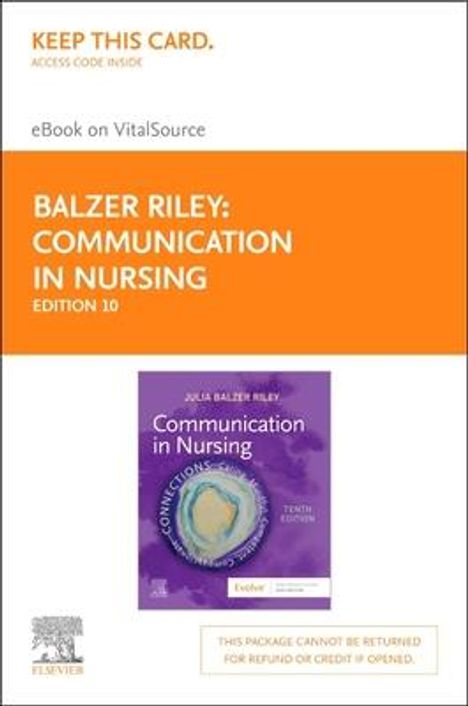 Julia Balzer Riley: Communication in Nursing - Elsevier eBook on Vitalsource (Retail Access Card), Buch