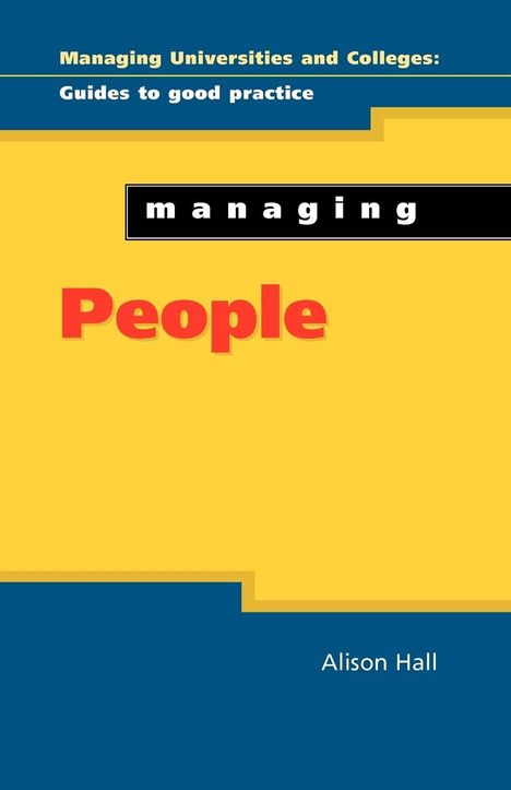 Hall: Managing People, Buch