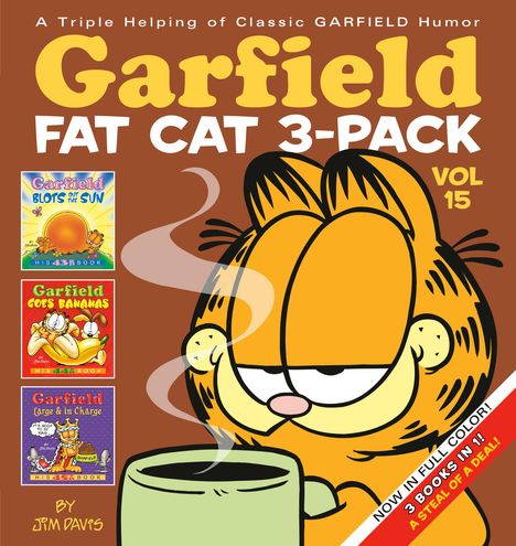 Jim Davis: Garfield Fat Cat 3-Pack #15, Buch