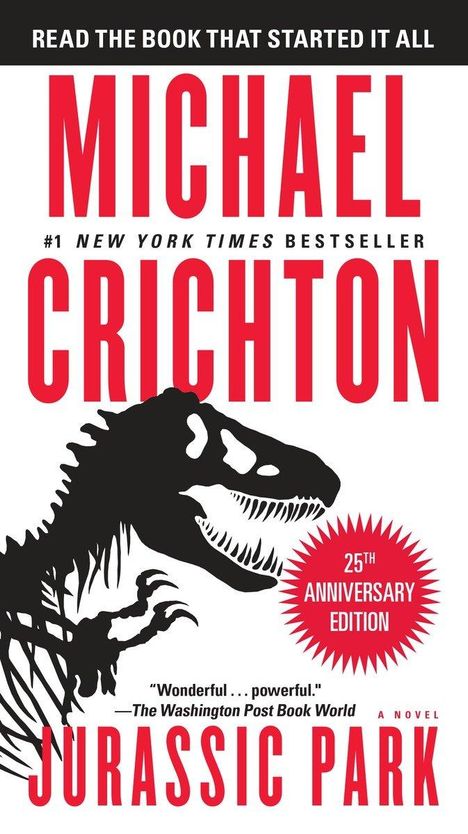 Michael Crichton: Jurassic Park, Buch