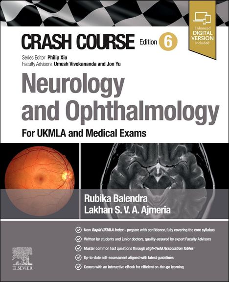 Lakhan Ajmeria: Crash Course Neurology and Ophthalmology, Buch