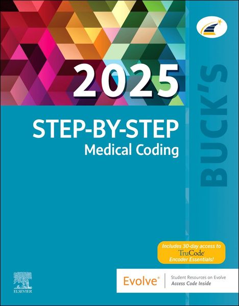 Elsevier Inc: Elsevier Inc: Buck's Step-By-Step Medical Coding, 2025 Editi, Buch