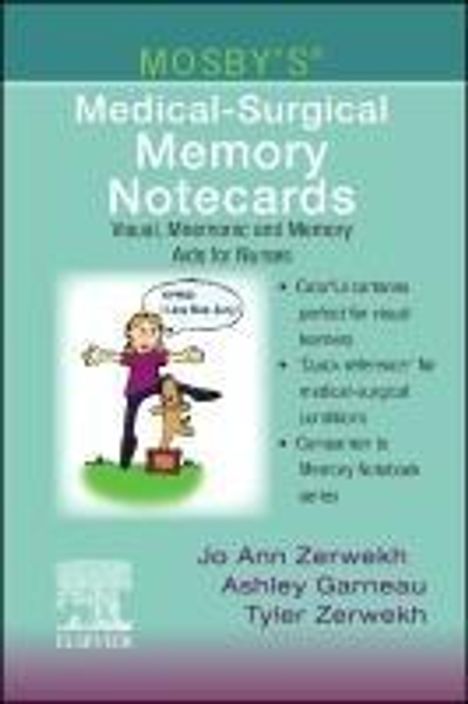 Ashley Zerwekh Garneau: Mosby's Medical-Surgical Memory Notecards, Buch