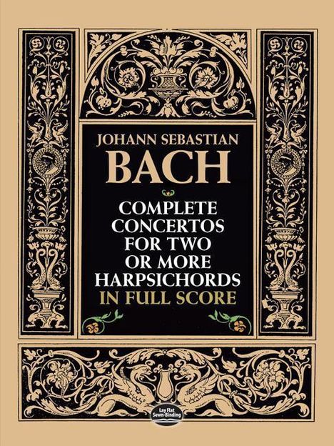 Johann Sebastian Bach: Bach Complete Concertos For 2 Or More Harpsichords F/S, Noten