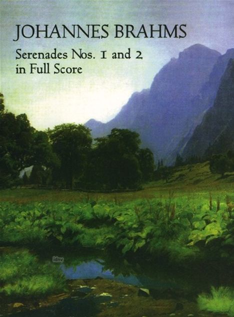 Johannes Brahms (1833-1897): Serenades Nos. 1 and 2 in Full Score, Buch