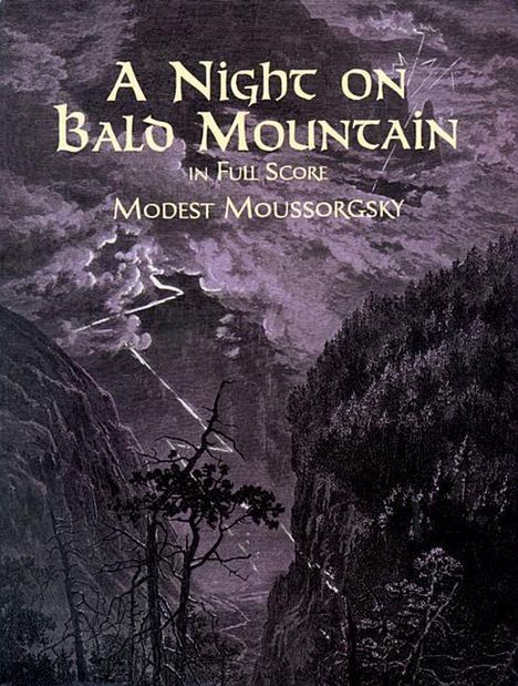 Modest Mussorgsky: A Night On Bald Mountain, Noten