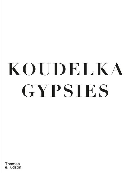 Josef Koudelka: Gypsies, Buch