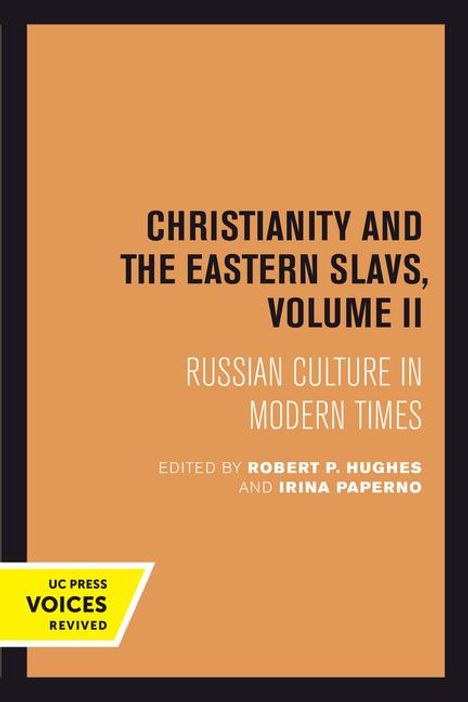 Christianity and the Eastern Slavs, Volume II, Buch