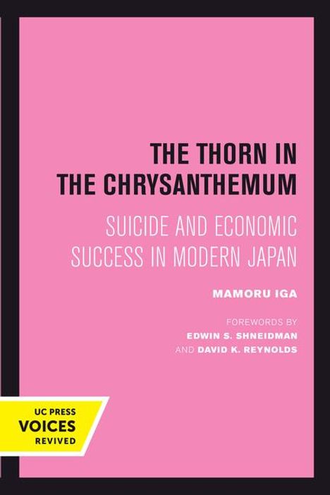 Mamoru Iga: Iga, M: Thorn in the Chrysanthemum, Buch