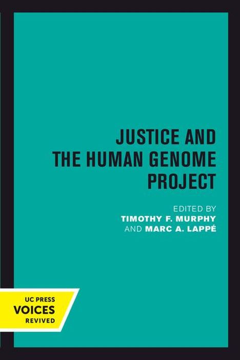 Justice and the Human Genome Project, Buch