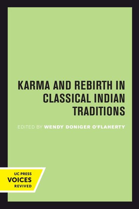 Karma and Rebirth in Classical Indian Traditions, Buch