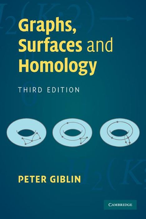 Peter Giblin: Graphs, Surfaces and Homology, Buch