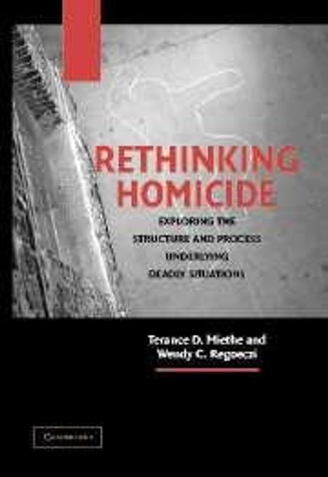 Terance D Miethe: Rethinking Homicide, Buch