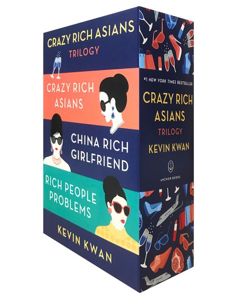 Kevin Kwan: The Crazy Rich Asians Trilogy Box Set, 3 Bücher