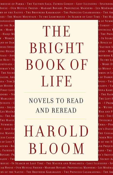 Harold Bloom: The Bright Book of Life, Buch