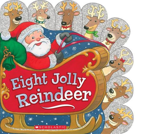 Ilanit Oliver: Eight Jolly Reindeer, Buch