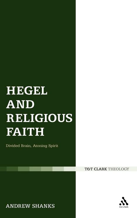Andrew Shanks: Hegel and Religious Faith, Buch