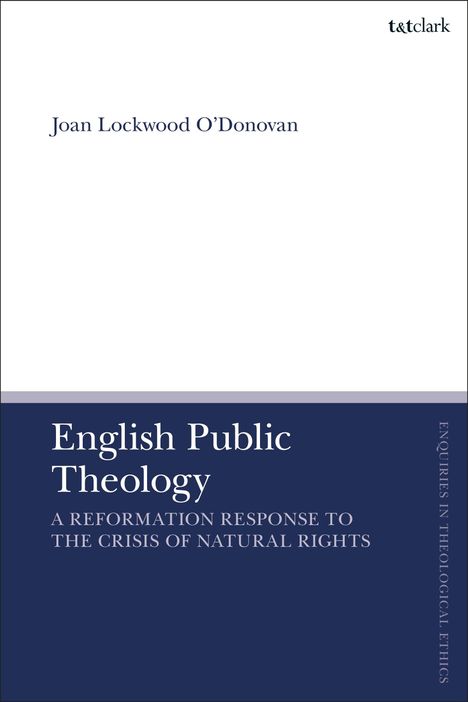 Joan Lockwood O'Donovan: English Public Theology, Buch