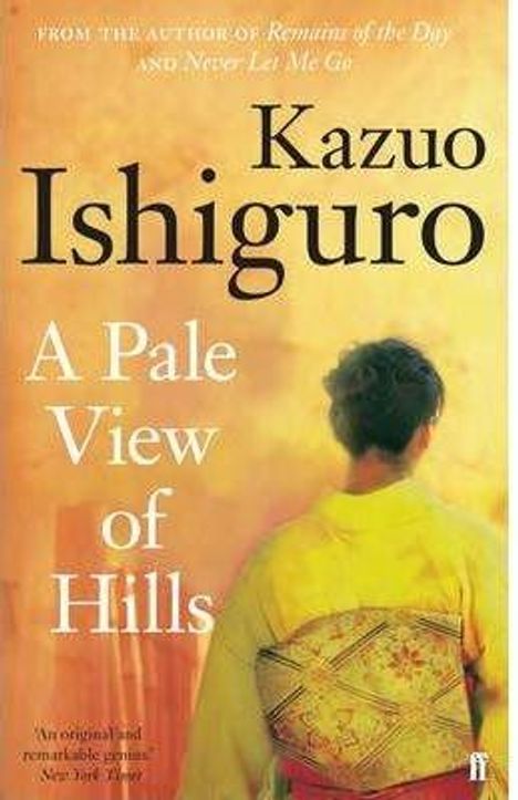 Kazuo Ishiguro: A Pale View of Hills, Buch