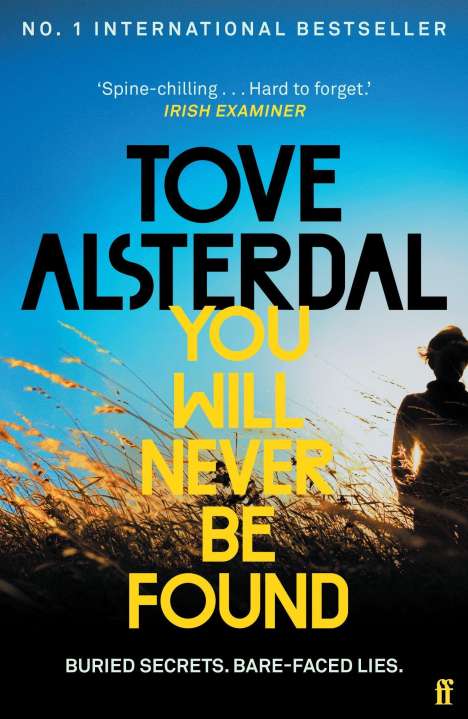 Tove Alsterdal: You Will Never Be Found, Buch