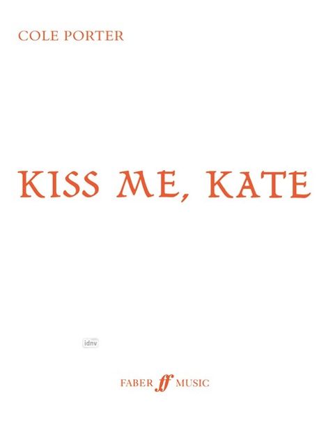 Kiss Me, Kate, Buch