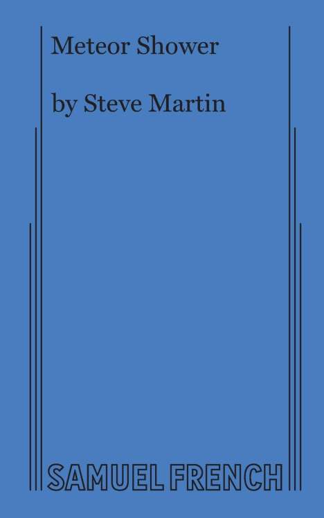 Steve Martin: Meteor Shower, Buch