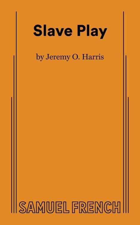 Jeremy O Harris: Slave Play, Buch