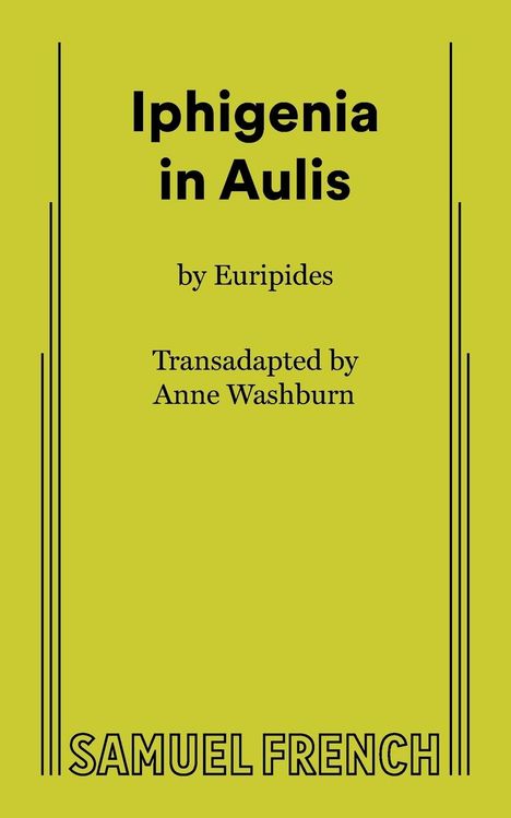 Euripides: Iphigenia in Aulis, Buch