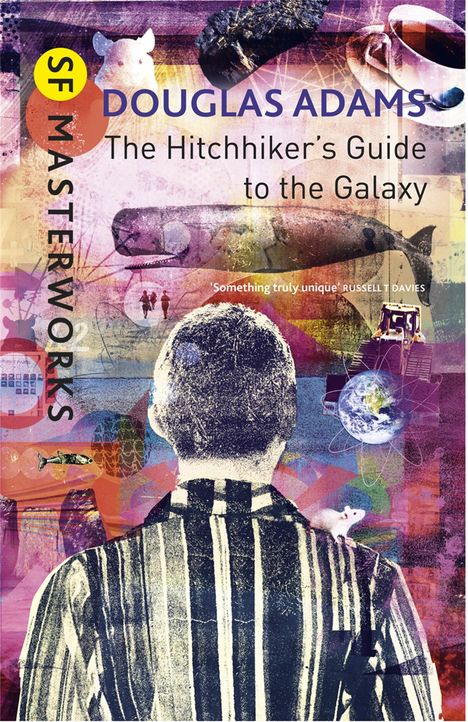 Douglas Adams: Hitchhiker's Guide to the Galaxy, Buch