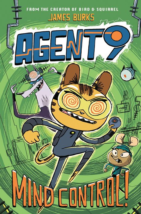 James Burks: Agent 9: Mind Control!, Buch